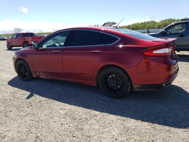 3FA6P0K99ER284162 - 2014 FORD FUSION TITANIUM BURGUNDY photo 2