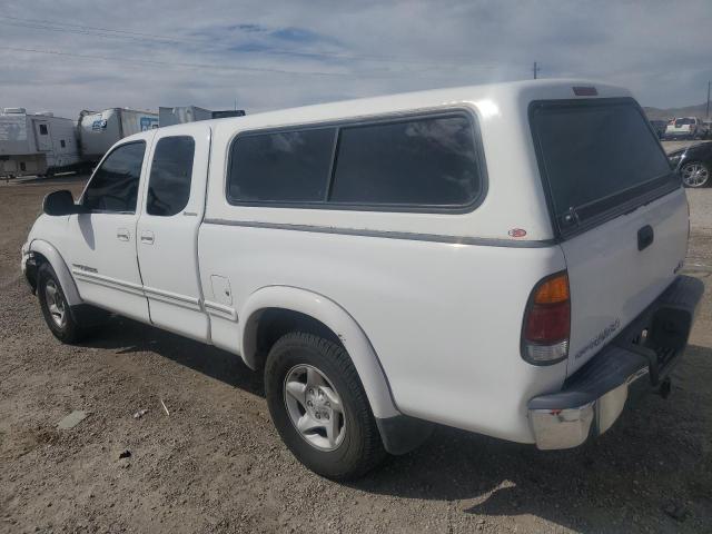 5TBRT38101S167723 - 2001 TOYOTA TUNDRA ACCESS CAB LIMITED WHITE photo 2