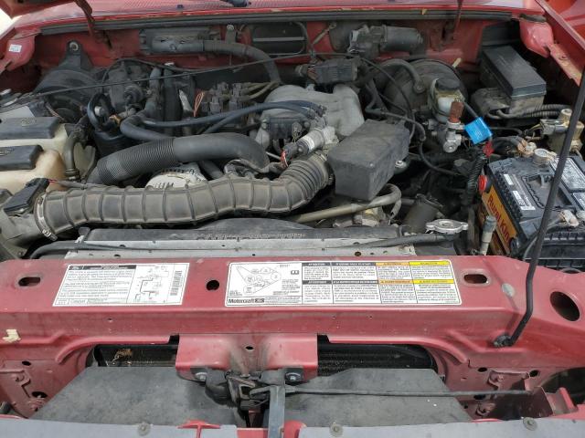 1FTYR14VXYTA21629 - 2000 FORD RANGER SUPER CAB RED photo 11