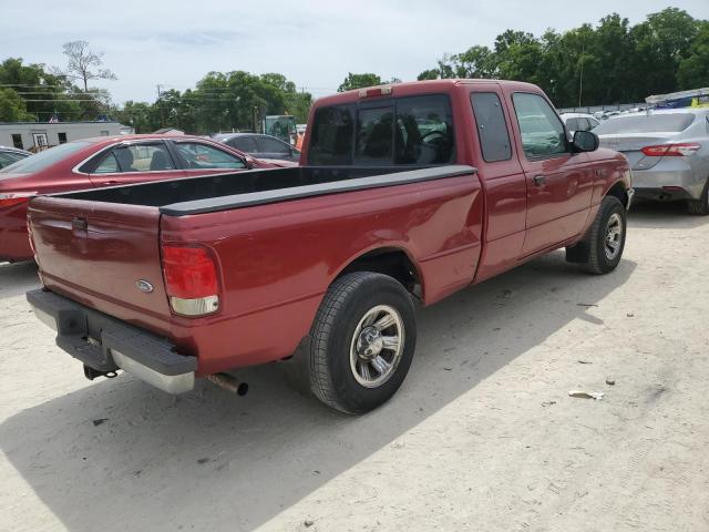 1FTYR14VXYTA21629 - 2000 FORD RANGER SUPER CAB RED photo 3