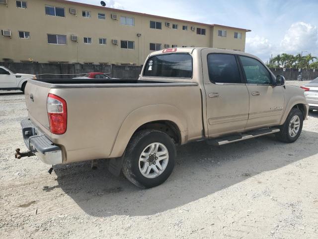 5TBET34136S502310 - 2006 TOYOTA TUNDRA DOUBLE CAB SR5 BEIGE photo 3