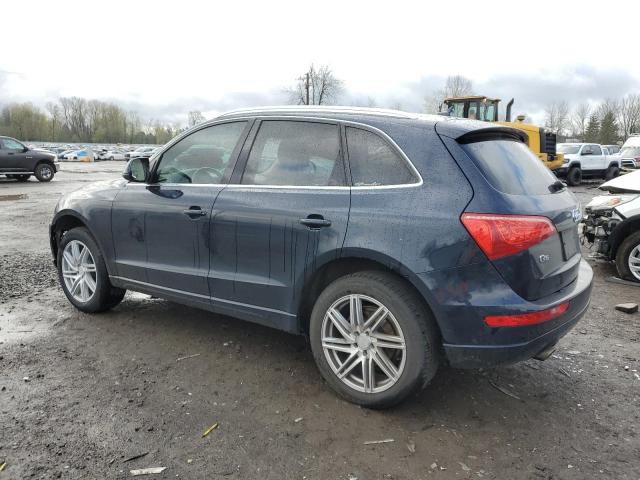 WA1LKAFP3AA013140 - 2010 AUDI Q5 PREMIUM PLUS BLUE photo 2