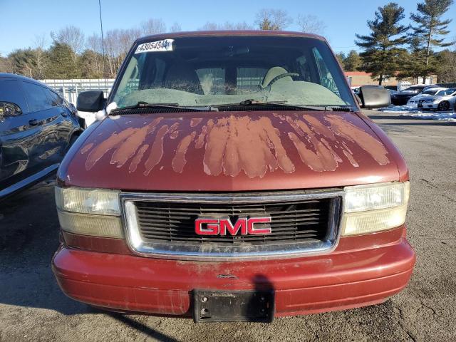 1GKEL19W9YB533009 - 2000 GMC SAFARI XT BURGUNDY photo 5