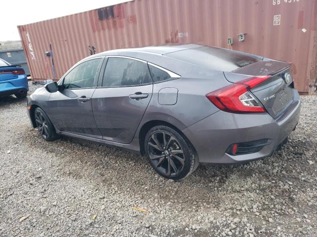 2HGFC2F86MH535038 - 2021 HONDA CIVIC SPORT GRAY photo 2