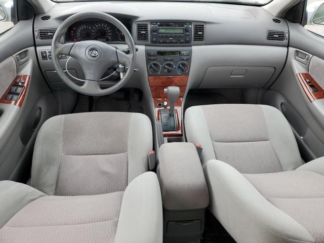 2T1BR32E07C781384 - 2007 TOYOTA COROLLA CE SILVER photo 8