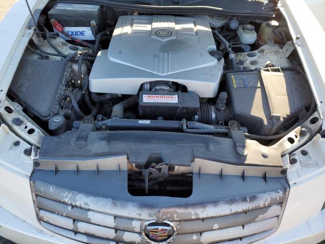 1G6DM577140170172 - 2004 CADILLAC CTS WHITE photo 11