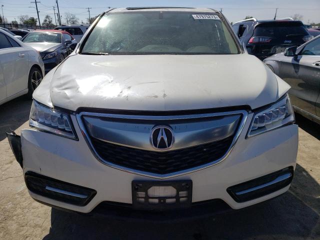 5FRYD4H42GB043982 - 2016 ACURA MDX TECHNOLOGY 白色 照片 5