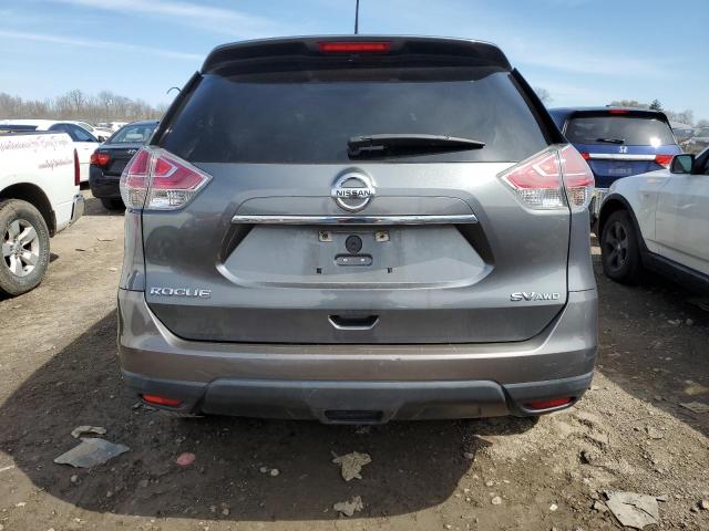 5N1AT2MV8GC877174 - 2016 NISSAN ROGUE S SILVER photo 6