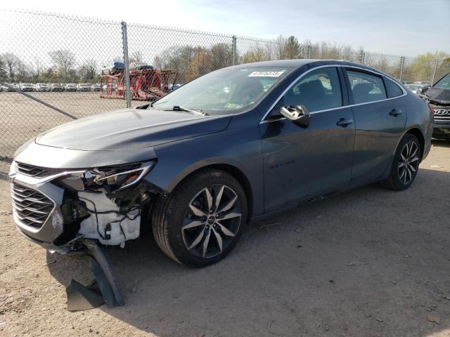 1G1ZG5ST4MF035496 - 2021 CHEVROLET MALIBU RS 灰色 照片 1