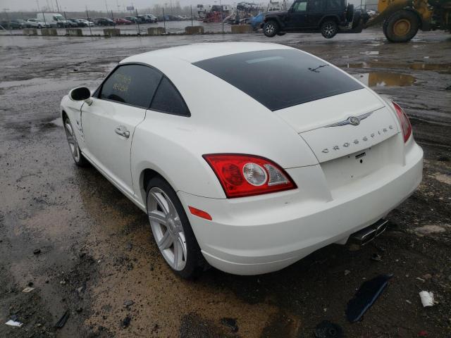 1C3AN69L15X026292 - 2005 CHRYSLER CROSSFIRE LIMITED WHITE photo 2