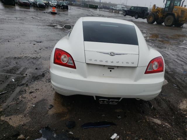 1C3AN69L15X026292 - 2005 CHRYSLER CROSSFIRE LIMITED WHITE photo 6