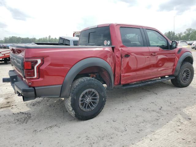 1FTFW1RG5LFA71212 - 2020 FORD F150 RAPTOR RED photo 3