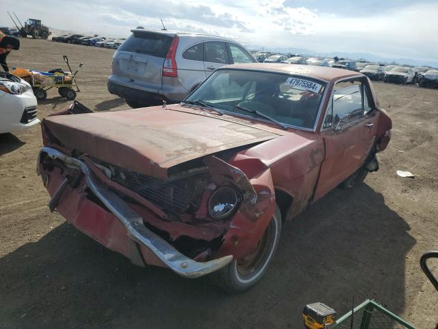 6F07T229481 - 1966 FORD MUSTANG RED photo 1