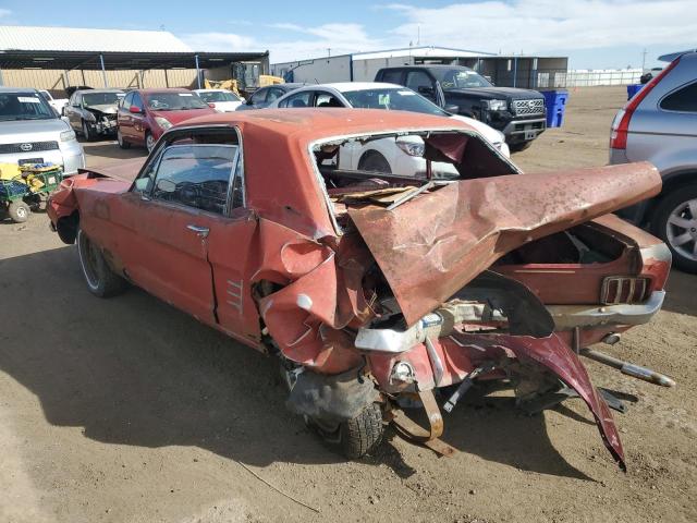 6F07T229481 - 1966 FORD MUSTANG RED photo 2