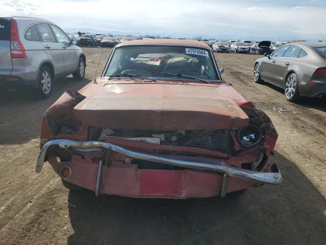 6F07T229481 - 1966 FORD MUSTANG RED photo 5