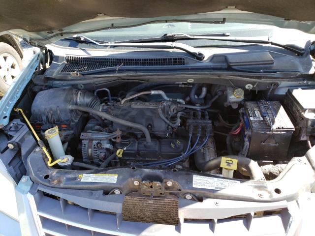 2A8HR54P58R613125 - 2008 CHRYSLER TOWN & COU TOURING TEAL photo 12