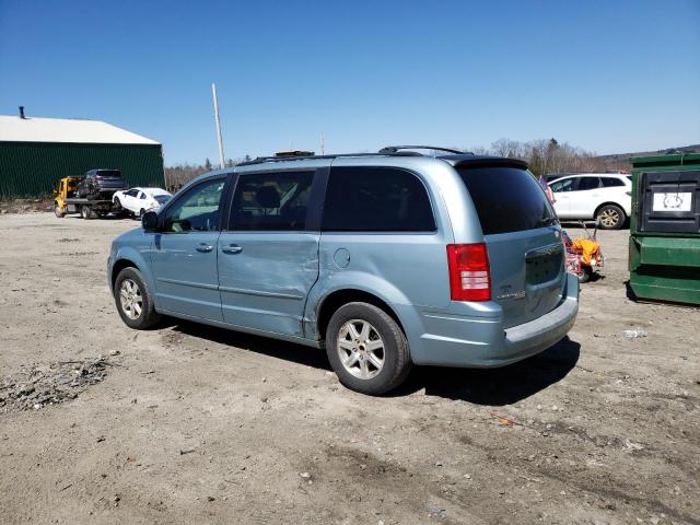2A8HR54P58R613125 - 2008 CHRYSLER TOWN & COU TOURING TEAL photo 2