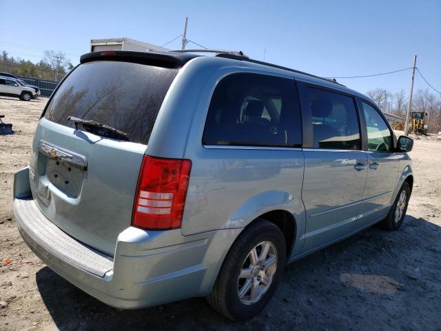 2A8HR54P58R613125 - 2008 CHRYSLER TOWN & COU TOURING TEAL photo 3
