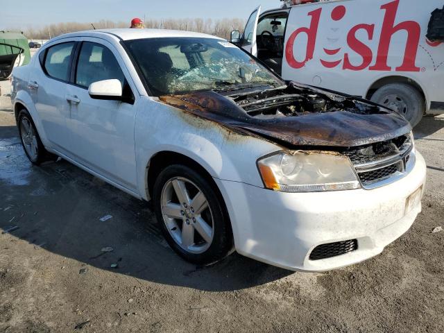 1B3BD1FB4BN573115 - 2011 DODGE AVENGER MAINSTREET WHITE photo 4