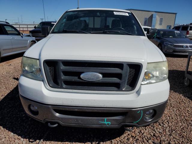 1FTPW14576KD58895 - 2006 FORD F150 SUPERCREW WHITE photo 5