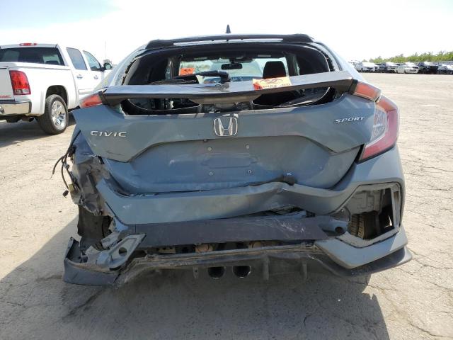 SHHFK7H44LU405853 - 2020 HONDA CIVIC SPORT GRAY photo 6