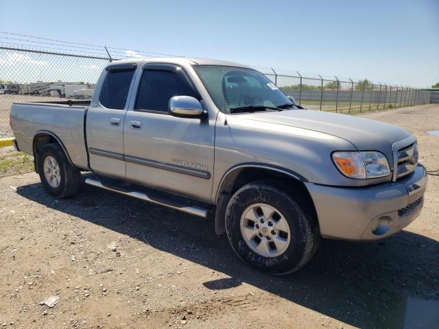 5TBRU34115S450866 - 2005 TOYOTA TUNDRA ACCESS CAB SR5 SILVER photo 4