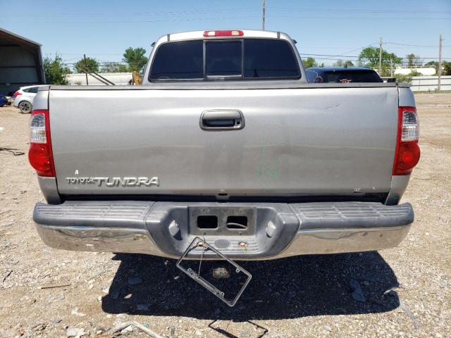 5TBRU34115S450866 - 2005 TOYOTA TUNDRA ACCESS CAB SR5 SILVER photo 6
