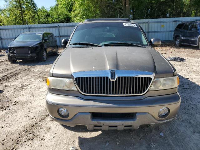 5LMEU27R81LJ16789 - 2001 LINCOLN NAVIGATOR TAN photo 5