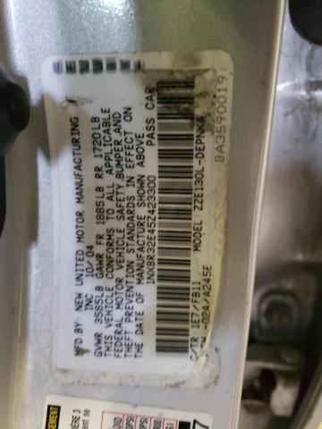 1NXBR32E45Z423300 - 2005 TOYOTA COROLLA CE SILVER photo 12