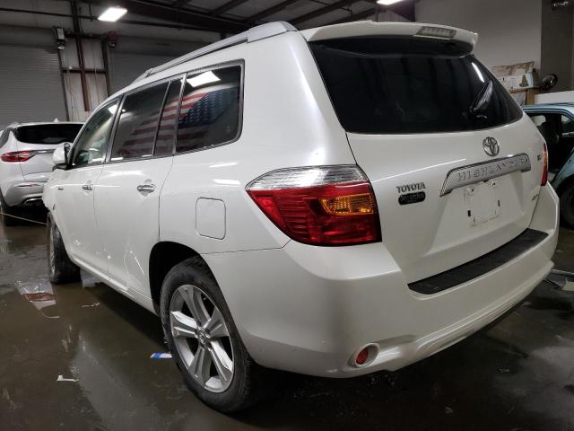 JTEES42A092137059 - 2009 TOYOTA HIGHLANDER LIMITED WHITE photo 2