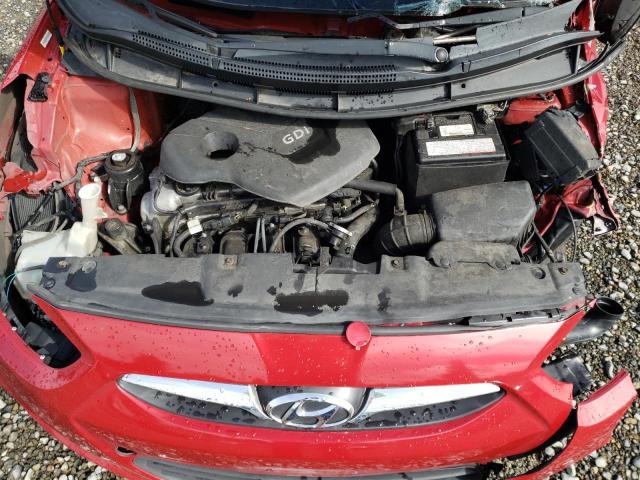 KMHCT5AE5DU083026 - 2013 HYUNDAI ACCENT GLS RED photo 12