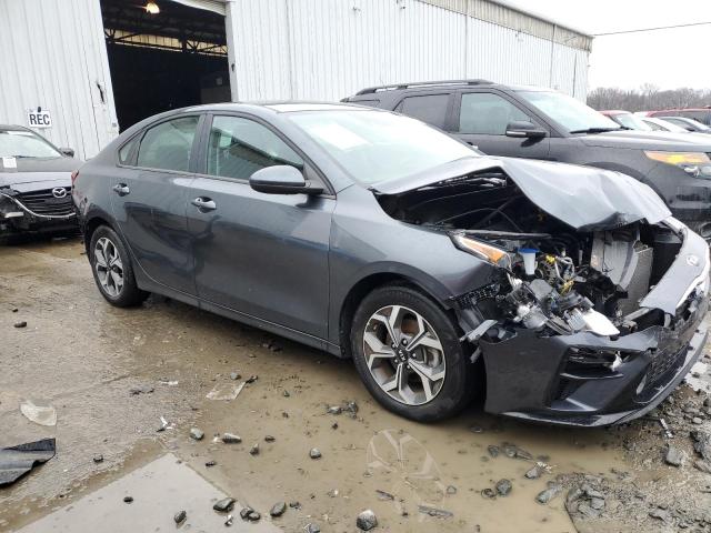 3KPF24AD3LE195102 - 2020 KIA FORTE FE GRAY photo 4