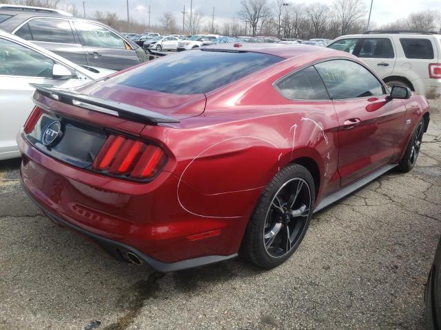 1FA6P8CF4H5250270 - 2017 FORD MUSTANG GT BURGUNDY photo 3