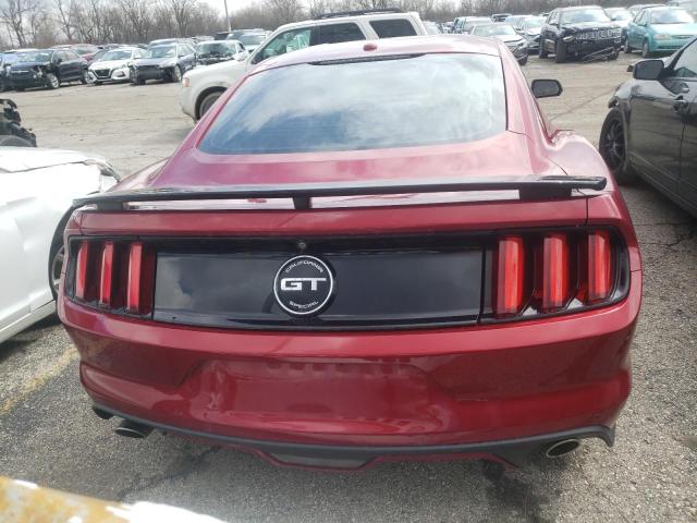 1FA6P8CF4H5250270 - 2017 FORD MUSTANG GT BURGUNDY photo 6