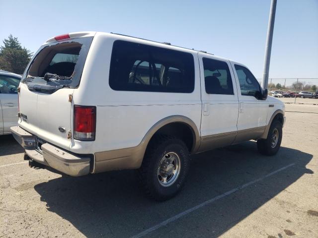 1FMNU43S2YEB61071 - 2000 FORD EXCURSION LIMITED WHITE photo 3