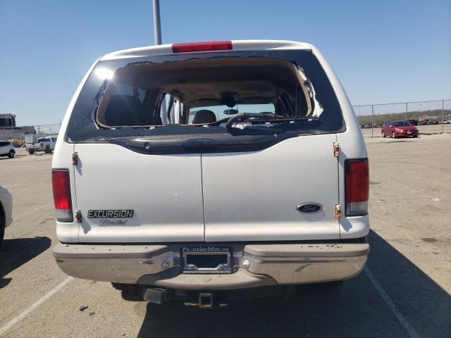 1FMNU43S2YEB61071 - 2000 FORD EXCURSION LIMITED WHITE photo 6