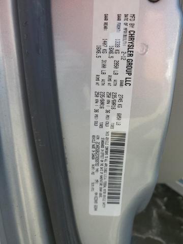 2C4RDGBG2CR268783 - 2012 DODGE GRAND CARA SE SILVER photo 13