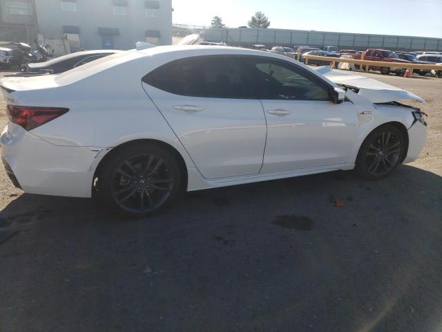 19UUB3F61JA001745 - 2018 ACURA TLX TECH+A WHITE photo 3