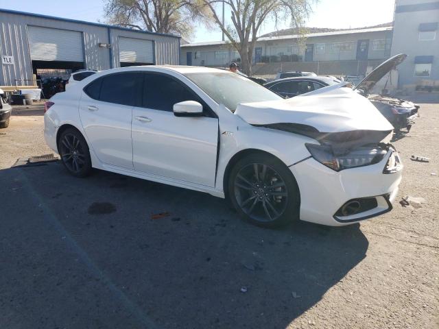 19UUB3F61JA001745 - 2018 ACURA TLX TECH+A WHITE photo 4