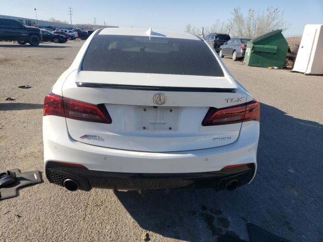 19UUB3F61JA001745 - 2018 ACURA TLX TECH+A WHITE photo 6