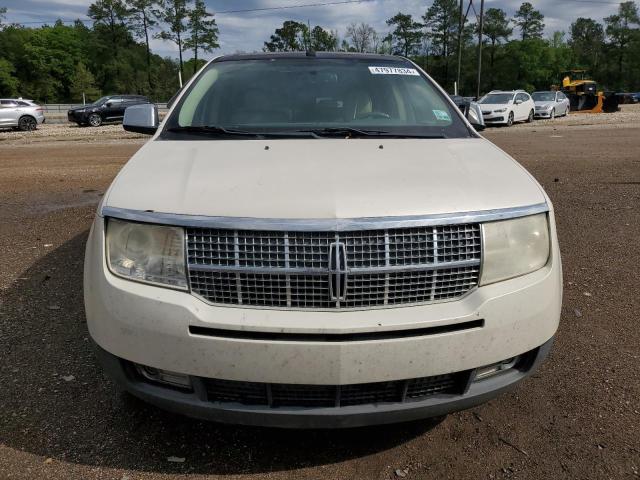 2LMDU68C28BJ04801 - 2008 LINCOLN MKX WHITE photo 5