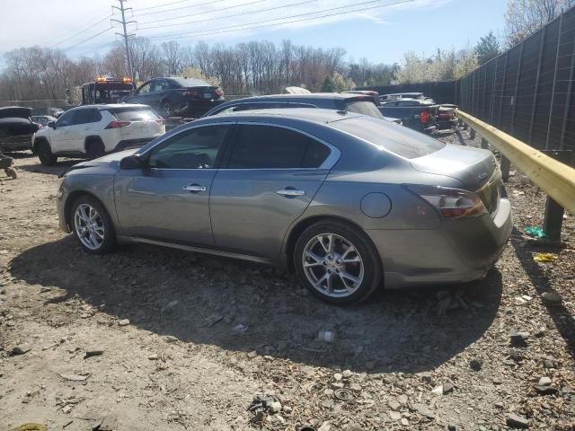 1N4AA5AP4EC915018 - 2014 NISSAN MAXIMA S GRAY photo 2