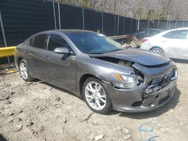 1N4AA5AP4EC915018 - 2014 NISSAN MAXIMA S GRAY photo 4