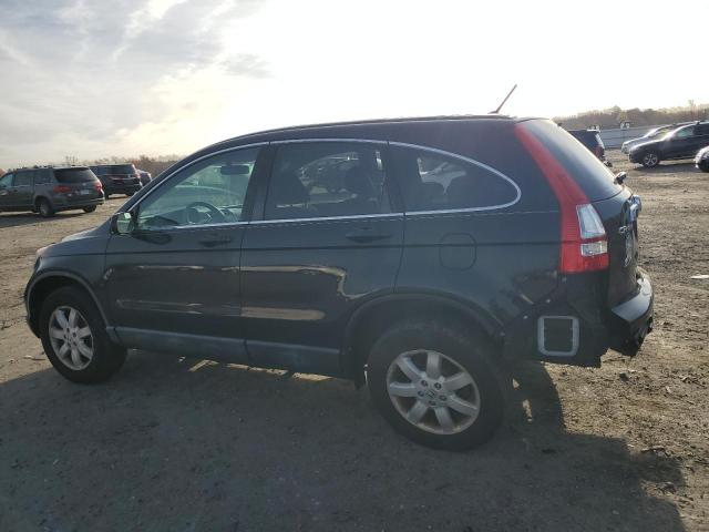 5J6RE48558L005232 - 2008 HONDA CR-V EX BLACK photo 2