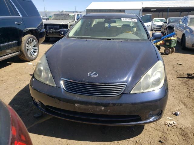 JTHBA30G055082454 - 2005 LEXUS ES 330 BLUE photo 5