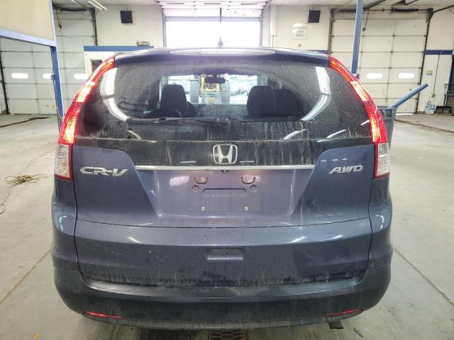 2HKRM4H51DH674721 - 2013 HONDA CR-V EX BLUE photo 6