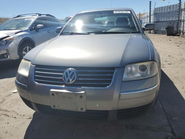 WVWMD63B23E081595 - 2003 VOLKSWAGEN PASSAT GL GRAY photo 5