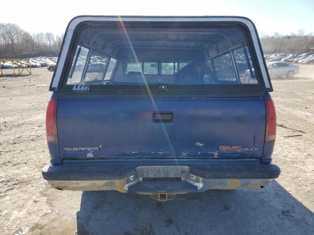 1GTFK24K1PE516361 - 1993 GMC SIERRA K2500 BLUE photo 6