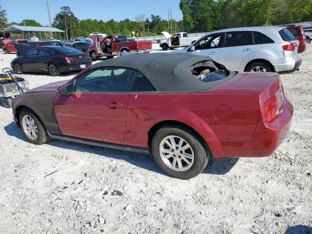 1ZVFT84N375301488 - 2007 FORD MUSTANG RED photo 2