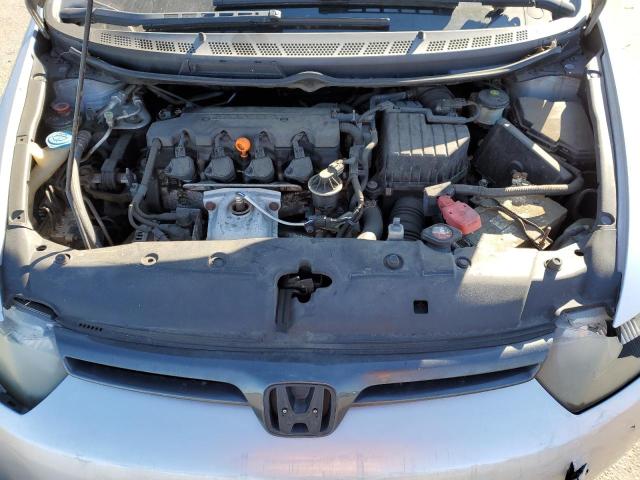 2HGFG12648H535094 - 2008 HONDA CIVIC LX SILVER photo 11